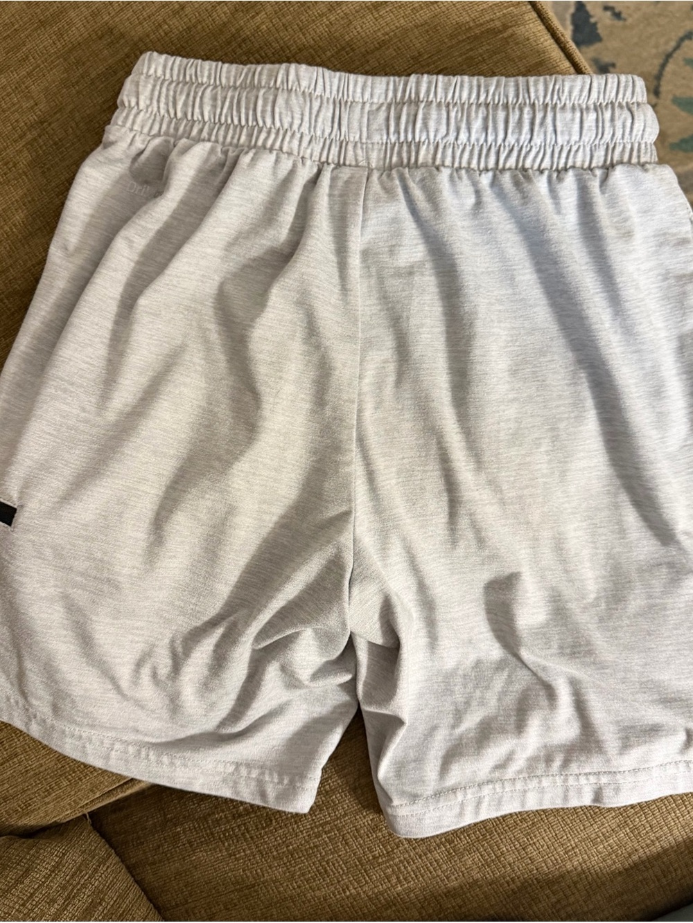 Athletic Works Boy’s Size 8 Light Grey Shorts - Picture 4 of 4